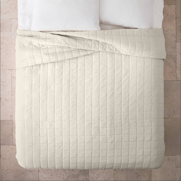 Casaluna Bedding Casaluna Heavyweight Linen Blend King Quilt